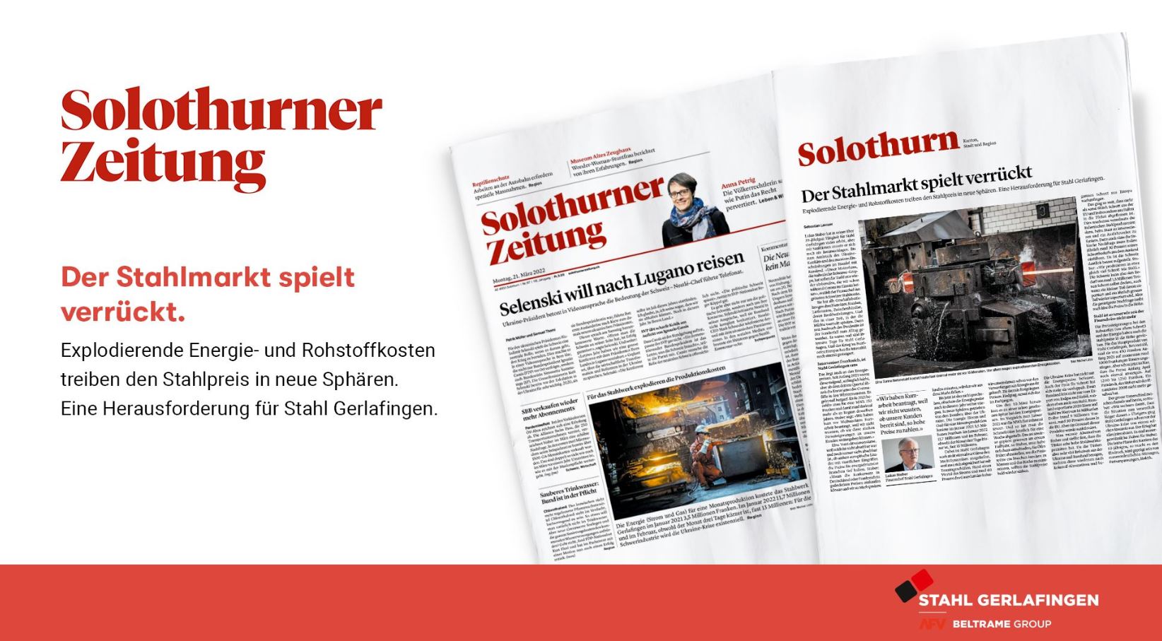 Un interessante articolo pubblicato da Solothurn Zeitung focalizzato sul mercato svizzero