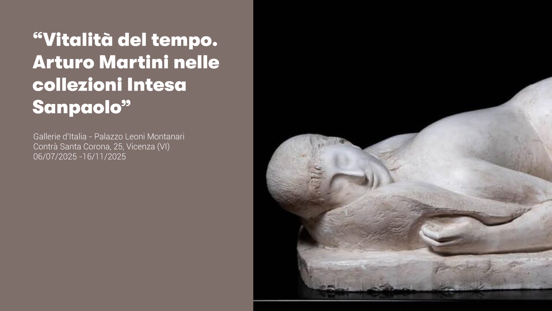 Vitalità del tempo. Arturo Martini nelle collezioni Intesa Sanpaolo