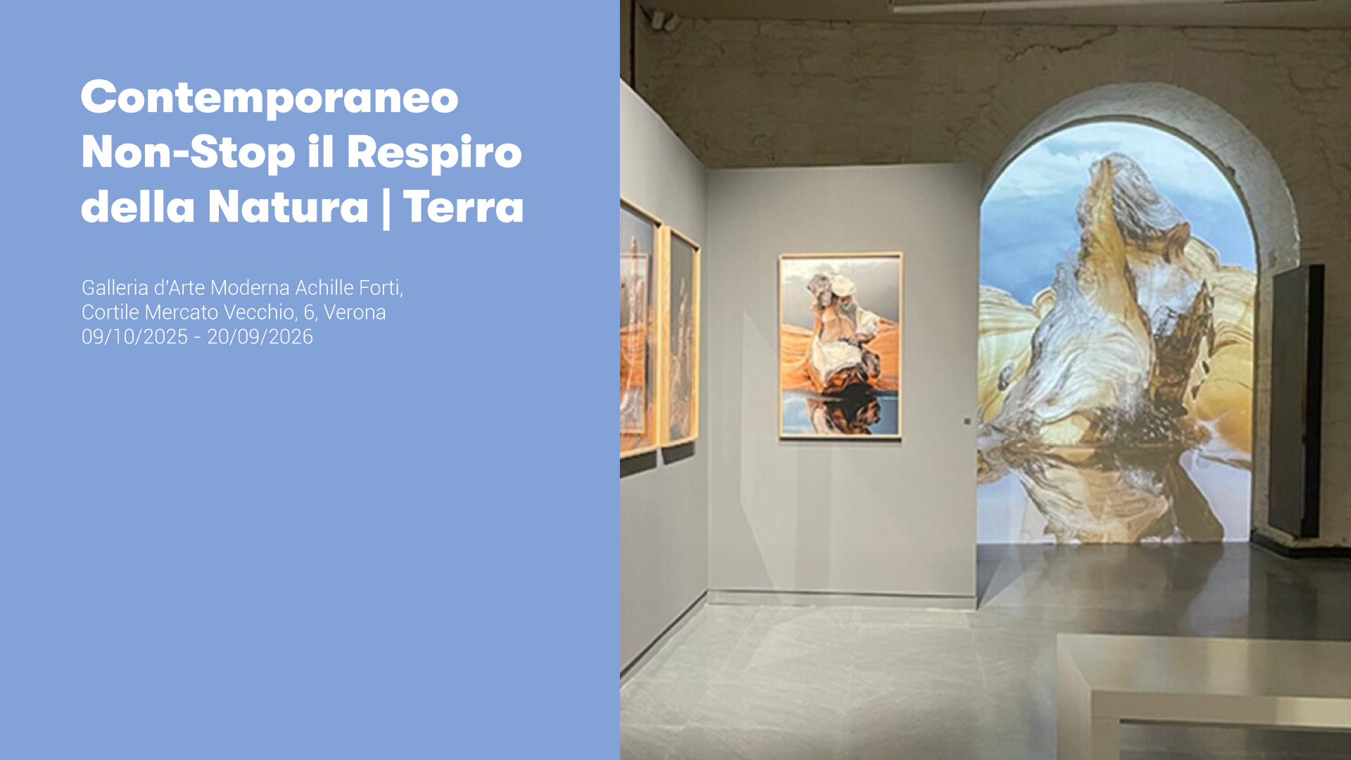 Contemporaneo Non-Stop il Respiro della Natura | Terra