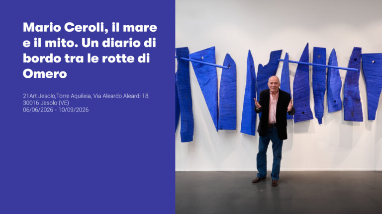 Mario Ceroli, il mare e il mito. Un diario di bordo tra le rotte di Omero